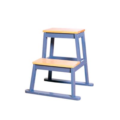 China Durable + Multifunctional + Safety Materials Nashow LMST-002 Furniture Step Stool Montessori Wooden Furniture for sale