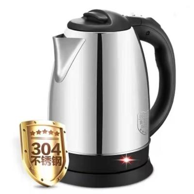 China 360 Degree Rotating Base 2.3 Liter 1500W Stainless Steel Electric Kettle For Home And Hotel for sale