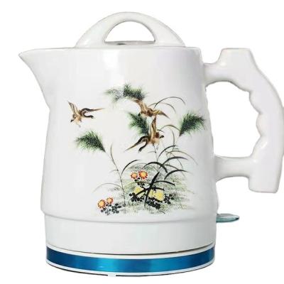 China Factory direct sale 360 ​​degree base rotation 1.2 liter China style porcelain electric kettle for sale