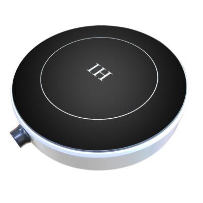 China home use portable ih 220v mini round shape hotpot home control knob fast heating electric induction cooker for sale