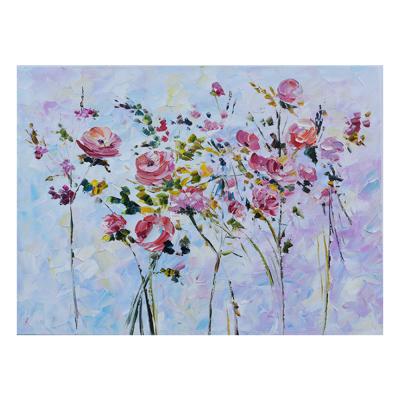 China Thick Oil Knife Painting Impressionist Flower 100% Hand Painted Impressionist Beautiful Artwork for sale