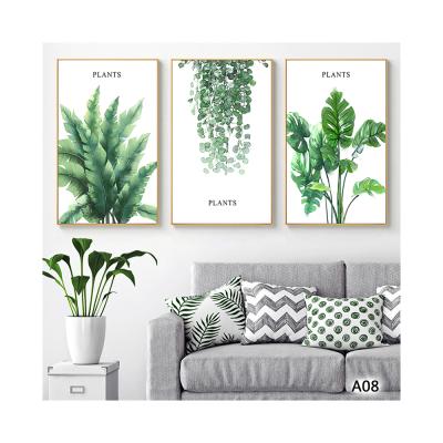 China CREATIVE Minimalist Succulent Plant Print Nordic Scandinavian Giclee Canvas Wall Art for sale