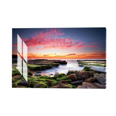 China Waterproof+ECO-Friendly+UV Resistant High Resolution Landscape Digital Morden Acrylic Printed Glass Photo Print On Glass for sale