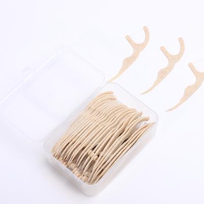 China restaurant & Household Quality Assurance Best Individual Floss OEM Dental Floss Pick Eco-Friendly Manufacturer Nylon for sale