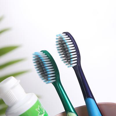 China 2020 Innovative Nylon Adult Toothbrush Manual Healthy Adult Plastic Sterile Manual Toothbrush for sale