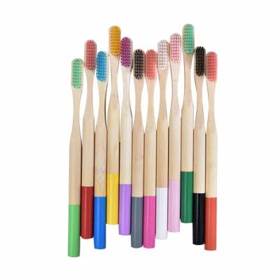 China Other Product Biodegradable Disposable Private Label Hot Selling Bamboo Toothbrush for sale