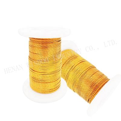 China Transformer PET Pi Twisted QA Film Wrapped Enameled Copper Wire Mylar Insulated Litz Winding Wire for sale