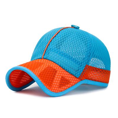 China Spring Autumn Cute Cartoon Sun Visor Waterproof Brim Hat Fashionable Spring Outdoor Sports Children's Breathable Baseball Hat for sale