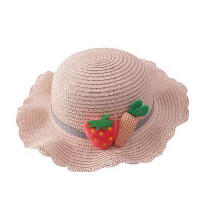 China 2022 New 3-6 Years Old Kids Fisherman Beach Baby Summer Hat Sun Sunscreen Brim Cool Hat Eco-friendly Children's Hat for sale