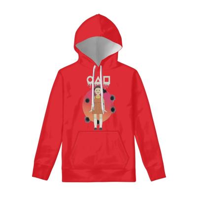 China Squid light game with same hoodie men's custom sweatshirt unisex hoodie little girl doll pattern sweatshirt sportswear plus size for sale