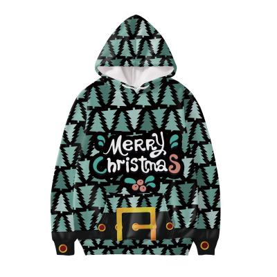 China Merry Christmas Hoodies Lightweight Sudadera Printed Heavy Sweatshirts For Men And Women Casual Streetwear Autumn And Winter Tracksuit for sale