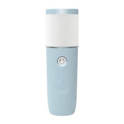 China Portable Ionic Sprayer USB Mini Battery Moisturizer Humidifier Facial Steamer Atomizer Nebulizer Nano Mist For Moisturizer Beauty Face Spa for sale