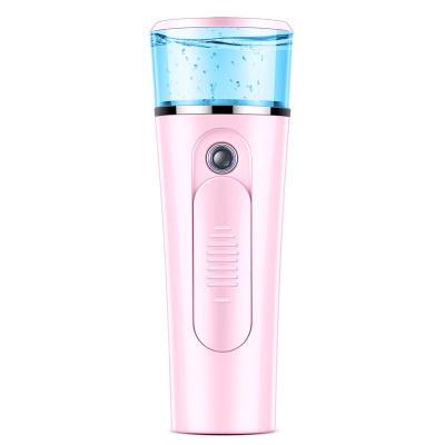 China New Mini Moisturizing Nano Mist Sprayer Electric Facial Mist Sprayer USB Water Mist Sprayer Nano Skin Care Devices for sale