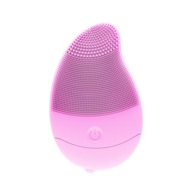 China Silicone Massage USB Detergent Brush Pore Cleaner Electric Vibrating Deep Cleansing Waterproof Soft Exfoliating Facial Gifts for sale