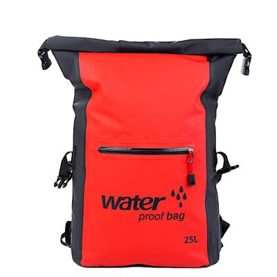 China 2019 New 25L High Dry Bag Customized Protective Dry Waterproof Backpack for sale