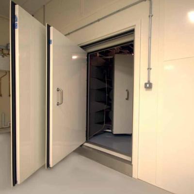 China Soundproof 20~50 DB High Quality Professional Material Indoor Folding Sliding Soundproof Door for sale