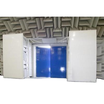 China Industrial Acoustic Door Noise Reduction Sight Glass Flame Retardant Optional Sound Proof Door for sale