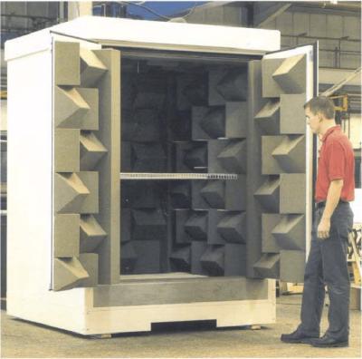 China 99% Professional Factory Customized Small Portable Deaf Room For Professional Soundproofing for sale