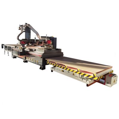 China Top advertising company automatic cnc atc router for wood 3d cabinet door producing line for sale