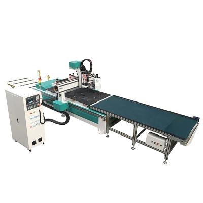 China Advertising Company CNC Wood Machine Working Furniture Production Line Wood Door Making Machine for sale