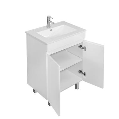 China Single Single Sink Water Resistant Bevel-Handle Finger Pull Floor Mounted Style Custom 24 Inch 36 Inch Bathroom Vanity for sale