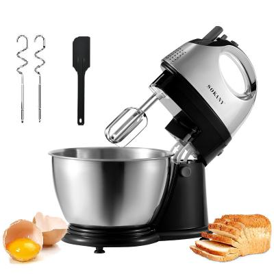 China Factory Supply Design Kf-906cs Tilt Head 4 Liter Stand Mixer Electric Blender With Stainless Steel Mixing Bowl for sale