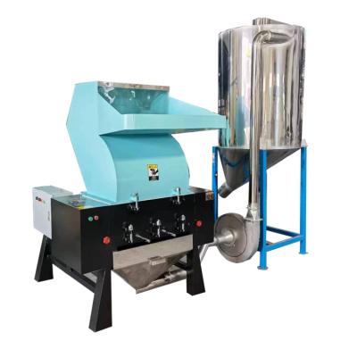 China Plastic Products Industrial Single Bottle Can Plastic Flakes Recycling PC Pe PP ABS Plastic Crusher for sale