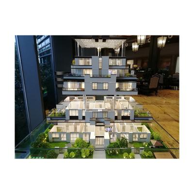 China Wholesale Model Modern Miniature Building Model from Crystal Model Apartment Mansion Architecture for sale