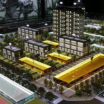 China Modern Real Estate Model With House Scale Model Building Architectural Scale Model for sale