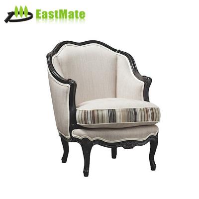 China Modern High Quality Hotel Dining Armchair Solid Wood Hotel Sofa Chair for sale