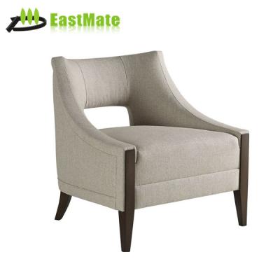 China Modern Fabric Sofa Chairs For Living Room Simple Hotel Furniture Accent Armchair Leisure for sale