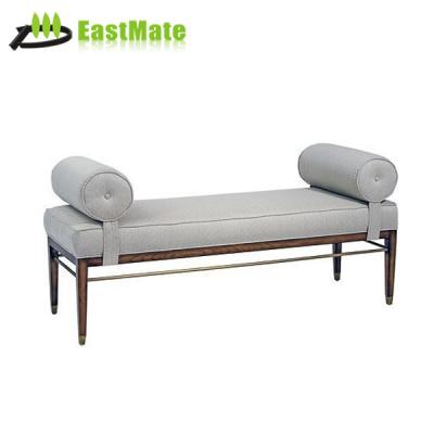 China Contemporary Factory Direct View Wooden Bench With Bolster Rests Bed End Stools for sale