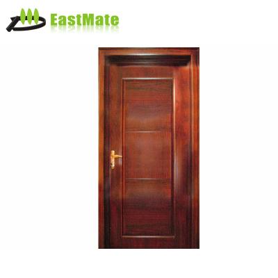 China Foshan modern wood door manufacturer made hotel guest room entrance and bathroom fire-rated wood door for sale