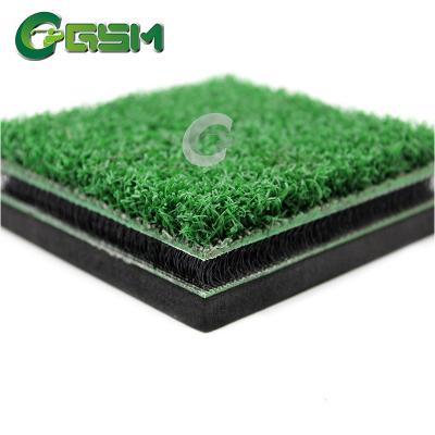 China Eco-Friendly 3D Golf Hitting Mat Golf Swing Mat Driving String Golf Mat for sale