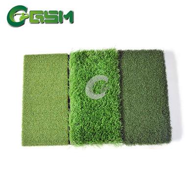 China Eco-friendly Indoor And Outdoor Foldable Tri Lawn Chipping Mats Golf Practice Hitting Mat for sale