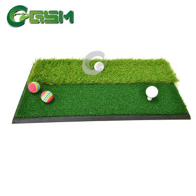 China Sports Court Dual Color Hot Selling Golf Putting Mats Mini Golf Mat Rubber Golf Mat for sale