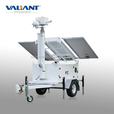 China 2018 vandal proof hot sale surveillance trailer for mini thermal camera for sale