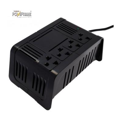 China SVC 600VA 800VA 1200VA Automatic Voltage Regulator Power Strip AVR Reguladores De Voltaje With 4 NEMA Outlets for sale