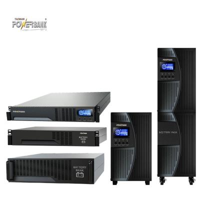 China COMPUTER Rackmount Single Phase 220V And Tower Type 6KVA 10KVA 220V Onlne UPS for sale