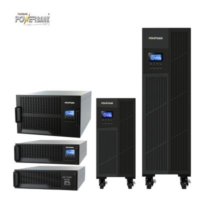 China COMPUTER 2 Phase In 2 Phase Out 120V 6KVA 10KVA Online UPS Rackmount And Tower Type for sale