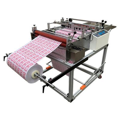 China Factory Electric Eye Setting PVC Nonwoven Sheet Slitting Machine Circular Knife Vertical Slitter Web Slitting Machine for sale