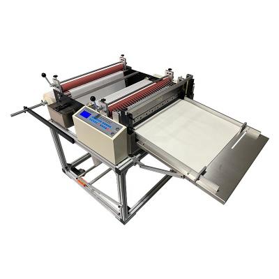 China Automatic Sheet Cutter Plastic Film Cutter Factory Hot Selling PVC Melt Adhesive Film Slicer for sale