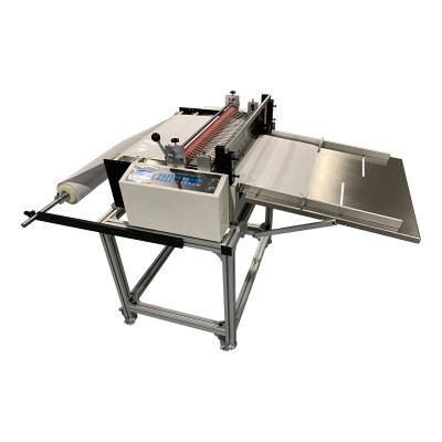 China Automatic small packaging medical paper cutting machine paper packaging cutting machine silicone paper cross cutting machine for sale