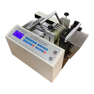 China Cutting small automatic silicone chip slicing machine, band rubber ring sealing cutting machine, PU plastic band cutting machine for sale