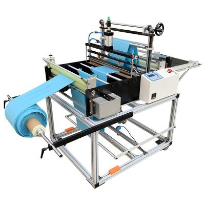 China Factory new heat sealing and automatic cold cut pe bag making machine pvc plastic packaging bag slitter production machine for sale