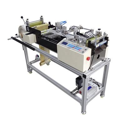 China Factory High Speed ​​Pneumatic Plastic Sheet Punch And Self Adhesive Circular Label Sticker Slicer Placing Punch Cutting Machine for sale