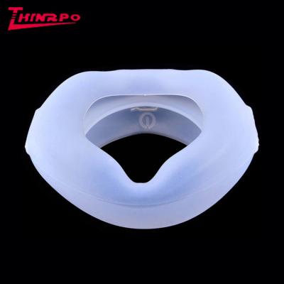 China Full Face Peep Atoxic Custom Rubber Disposable Transparent Human Valve for sale