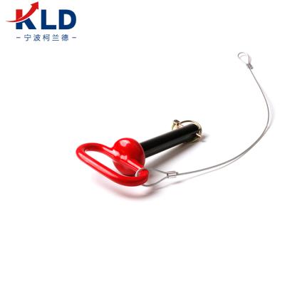 China Automotive Parts Custom Machined Customized Tractor Hitch Pin Red Head Hitch Pin for sale