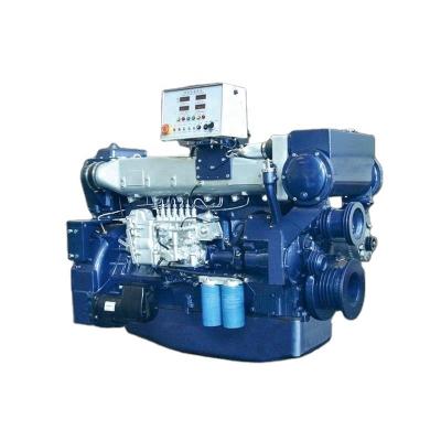 China WEICHAI Engine WD10C190-15 190hp Water Cooled Marine Boat Engine for sale