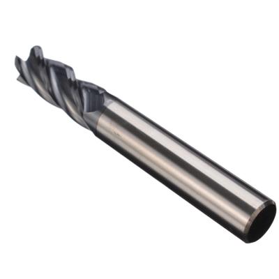 China Carbide Steel Six Flute Tungsten End Mill Cutter Tools CNC Router Bit Cutter Custom Carbides For Fe Carbon Steel Material for sale